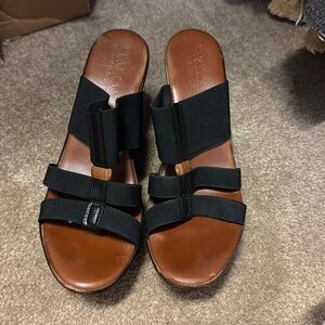 Black Platform Sandals